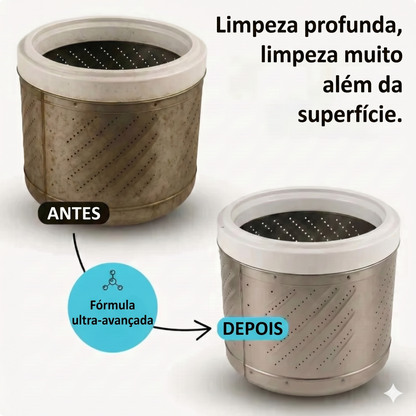 Limpador profissional para máquina de lavar – enzimas ativas